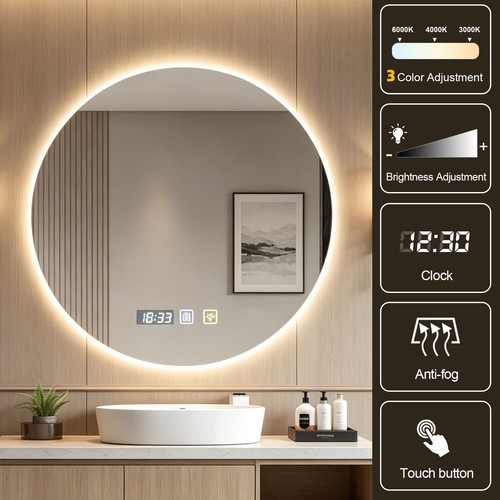 Specchio bagno led 60x60 - , cm